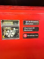 Holiday Train at 96th St Station 